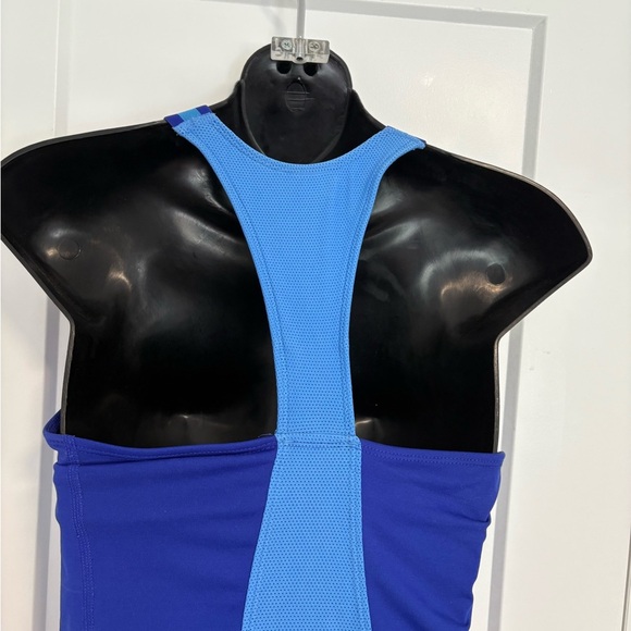 NIKE Dry Fit Racer Back Blue Tank Top Size Small - Picture 4 of 10